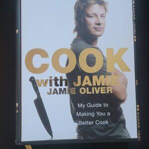 Cook with Jamie Hardcover Cookbook